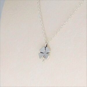 Four Leaf Clover Pendant & Chain Sterling Silver